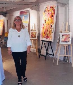 Utställning Wäsby Galleri juli 2022